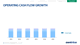 Operating cash flow growth