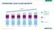 Operating cash flow growth
